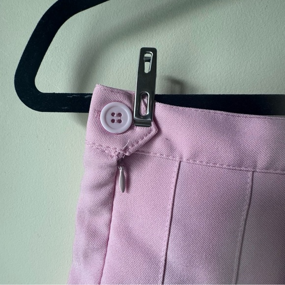 Pink Pleated Xin Yizu Mini Skirt - Picture 3 of 4